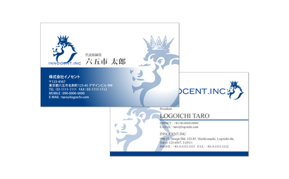 名刺デザイン実績